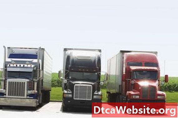 Rôzne typy nákladných vozidiel